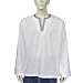 Mens Embroidered Kurta Casual Cotton Shirt India Chest 42 inches