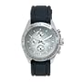 Fossil Men's CH2588 Decker Gray Chronograph Silicone Strap Silver Dial Watch