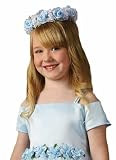 New Fairytale Flower Halo with Bow (5 Colors Available) Flower Girl or First Holy Communion