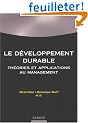 Le d�veloppement durable : Th�orie et applications au management