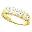 14K Yellow Gold Diamond Wedding/Anniversary Band - 0.50 Ct.