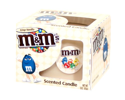 M&M Boxed Scented Candles, Crisp Vanilla