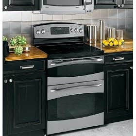 G.E. PB975SMSS Profile 30 Free-Standing Double Oven Range