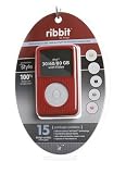 ifrogz Ribbit Case for iPod classic, Red