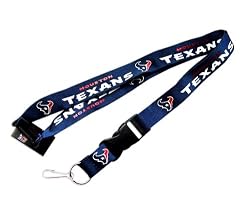 Houston Texans Clip Lanyard Keychain Id Holder Ticket - Blue