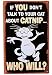 Talk to Your Cat About Catnip Sign