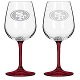 NFL 12.75-Ounce Wine Glass Set