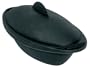 Orka Personal 20-Ounce Oval Steamer, Black