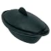 Orka Personal 20-Ounce Oval Steamer, Black