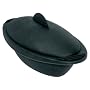 Orka Personal 20-Ounce Oval Steamer, Black