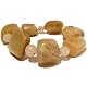 Moonstone Bracelet 03 Stretch Rainbow White Pink Nugget Stone Crystal Healing Chunky 7.8