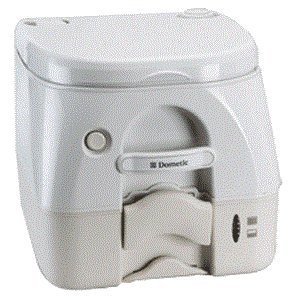 Dometic Sanitation Dometic -972 Portable Toilet 2.6 Gallon - Tan