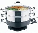 Prestige A La Carte Electric Non-stick Cook N Steam Multisteamer