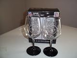 Pittsburgh Steelers Wine Glass Gift Set of (2) Two