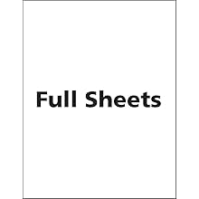 Avery 5975 Neon laser labels, rectangle, assorted fluorescent colors, 8-1/2 x 11, 15/pack
