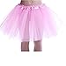 Anleolife 12'' Ballet Tutu Dress Cheap Tutu Skirt Ballet Dance Mini Skirts(pink)