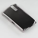 Polished Mirror Silver Chrome Hard Crystal Snap-on Case for Blackberry Curve 8330, 8300, 8310