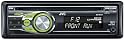 JVC KD-R 312 MP3-CD-Tuner (Front-Aux Eingang) schwarz-grün