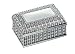 Personalized Antique Style Silver Plated Jewelry Box with Free Engraving & Shipping