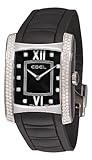 Ebel Womens 9256M48/158BC35 Brasilia Black Dial Diamond Watch