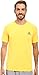 adidas Men's Ultimate Short Sleeve Crew Tee, Solar Gold/Black, Large