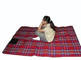 Dowson 60"x 80" Waterproof Backing Camping Mat Picnic Blanket Red Dowson 60"x 80" Waterproof Backing Camping Mat Picnic Blanket Red