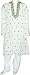 Casual Dress Men Cotton Clothing Embroidered Kurta Pajama Long Sleeve Size L (gkp432)