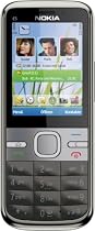 Nokia C5 Smartphone [neue Version] (5,6 cm (2,2 Zoll) Display, Bluetooth, 5 Megapixel Kamera) grau