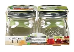 4PK 16OZ Platinum Jars