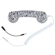 AGPtek&reg; Zebra Stripes Retro Classic Noise-Reducing Eliminatie Radiation Telephone Handset For iPad 2, iPad, iPhone 4 4G 3GS 3G (AT&T and Verizon), iPod touch (2G 3G 4G), Blackberry, Nokia, Motorola, HTC and Other mobile Phones