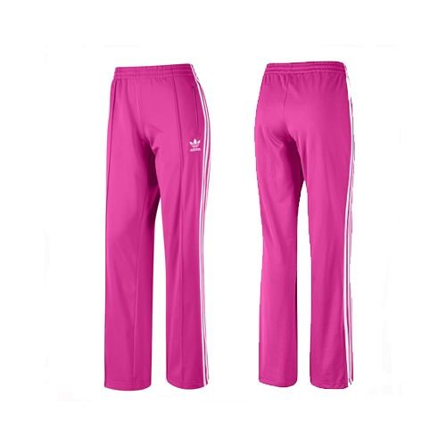 adidas Women's adi Firebird Track Pant (Bloom, White, X-Large) On Sale