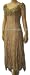 Vonda D Hanky Hem Dress in Tea