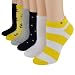 Tommy Hilfiger Women's Socks Nautical Low Cut Yellow Asst. 6pairs