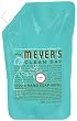 Mrs. Meyer's Clean Day Liquid Hand Soap Refills, Basil, 1 Liter, 34 oz.(Pack of 6)