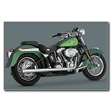 Vance & Hines Dual Header Pipes With Straight-Cut Slip-Ons For Various Harley Davidson Models (see specifications for exact fitments) - 16793