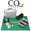 CQ Deluxe 600 11.5g Poker Chip Set inc Shuffler, Felt, Cards, Die and Case