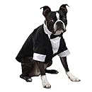 East Side Collection Polyester/Cotton Yappily Ever After Dog Groom Tuxedo, Small, 12-Inch