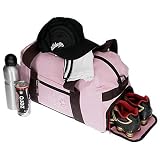 Produkt-Bild: Sporttasche ELEPHANT FLOWER Heart Tasche Schulsporttasche 47 cm Sport Bag Rosa / Pink