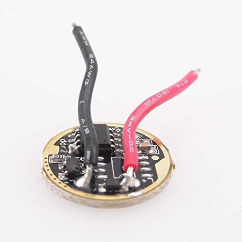 Nuosenda 16.8mm 3.7V-4.2V 3A High-Middle-Low LED Circuit Board for CREE XML XPL LED (Packaged of 10pcs)