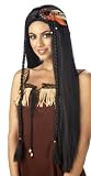 Adult Sexy Indian Princess Wig - Adult Std.