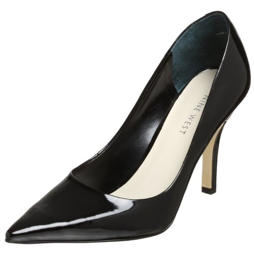 41SiyU%2B7U L. SL500  Nine West Womens Barbe PumpBlack2 Synthetic8 M US