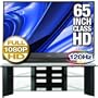 Mitsubishi WD65C9 65" 1080p 120Hz TV Stand Bundle