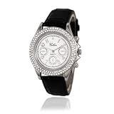 Montre femme sertie de strass