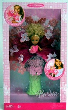 Childrens Toyshop  Toys : Barbie The Flower Girl Playset
