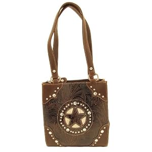 Country Road Handbag with Star-brown