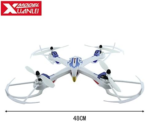 XuanLei 6-Axis Gyro Aircraft Remote Control 2.4G Quadcopter Drone with LED light RC Eagle Drone