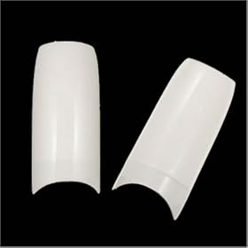 White 500 French Acrylic False Artificial Tips Nail Art
