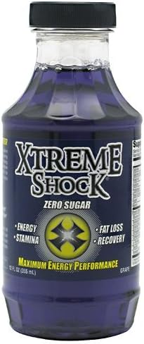 Advanced Nutrient Science Intl Xtreme Shock, Grape,12-Ounce/12 Case