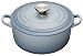 Le Creuset 22 cm Cast Iron Round Casserole, Coastal Blue