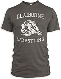 Vintage Distressed Claiborne Wrestling Tri-Blend T-Shirt
